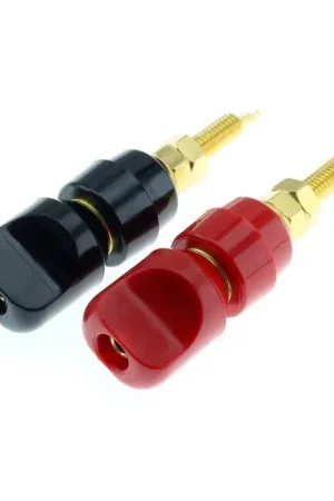 MUNDORF MCONNECT TPCU670GC Borniers Cuivre OFC Plaqué Or Ø6mm (La paire) | Dépêchez-vous