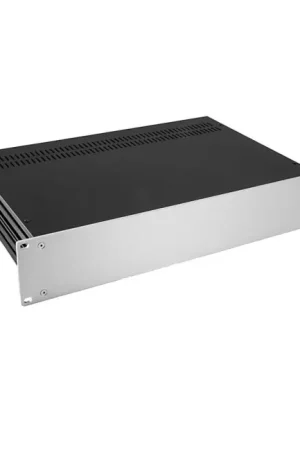 HIFI 2000 Boitier Slimline 2U 280mm - Facade 4mm Silver - Préféré des clients