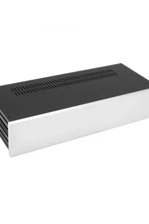 Prix spécial - HIFI 2000 Boîtier Slimline 2U 170mm Façade 10mm Argent