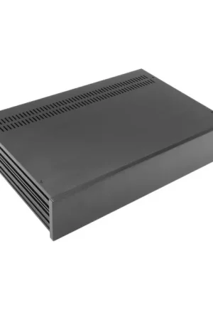 HIFI 2000 Boitier Slimline 2U 280mm - Facade 10mm Noir - Super prix