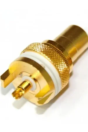 Petit prix - ELECAUDIO ER-103 Embase RCA Plaqué Or isolée PTFE Blanc (Unité)