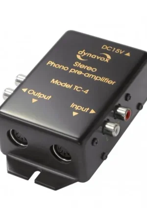 DYNAVOX TC-4 Préamplificateur Phono stéréo (MM) | Recommandé