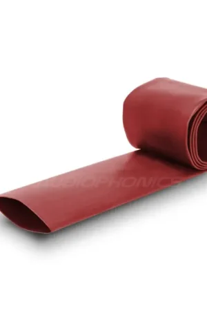 Livraison rapide | Gaine Thermo Rétractable 2:1 Ø3.2mm Longueur 1m (Rouge)