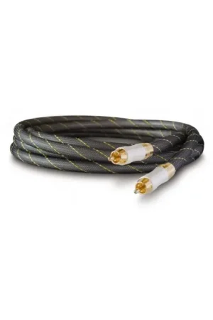 Promotion - DYNAVOX Câble de Modulation OFC Plaqué Or RCA-RCA (La paire) 1.5m