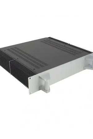 HIFI 2000 Boitier dissipateur 2U 400mm - Facade 4mm Silver | Meilleur prix