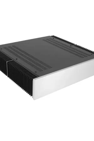 Nouveau au catalogue - HIFI 2000 Boitier dissipateur 2U 400mm - Facade 10mm Silver