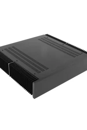 Offre à durée limitée | HIFI 2000 Boitier dissipateur 2U 400mm - Facade 10mm Noir
