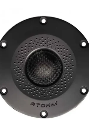 Tendance - ATOHM SD28ND04RD Haut-Parleur Tweeter à Dôme Soie Néodyme 100W 4 Ohm 98dB Ø2.8cm