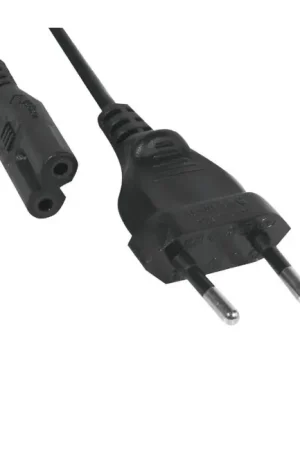 Cordon secteur standard IEC C7 2 pôles 2x0.75mm² 1.8m | Nouveau lancement