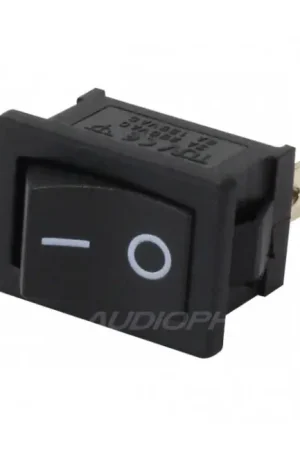 Interrupteur à Bascule Monostable ON-OFF 250V 3A Noir - Achetez maintenant