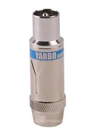 Yarbo CT-203R Fiche d'Antenne Coaxiale Mâle Rhodium Ø8.5mm | Très populaire