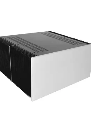 Cette semaine uniquement | HIFI 2000 Boitier dissipateur 5U 500mm - Façade 10mm Silver