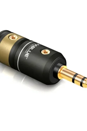 VIABLUE T6s Jack 3.5mm Stéréo Bronze Plaqué Or 24k Ø8.6mm (Unité) | Préféré des clients