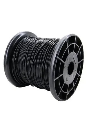 Incontournable | ELECAUDIO FC105T Fil de Câblage Cuivre FEP 0.5mm² (Noir)