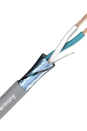 SOMMERCABLE ISOPOD SO-F50 Câble Patch Bi-Conducteur 2x0.5mm2 Ø4.2mm - Coup de cœur