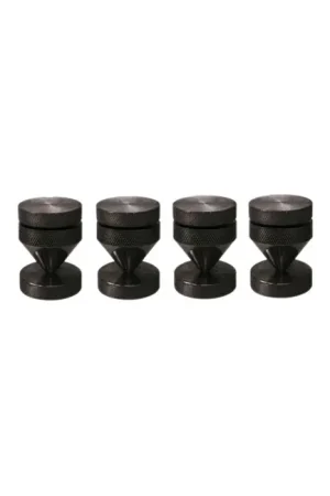 Super prix - DYNAVOX Pointes de Découplage M6 Laiton Noir (Set x4)