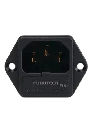 Nouveau produit - FURUTECH FI-03 (G) Embase IEC plaqué Or fusible 5x20mm
