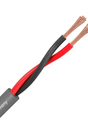 Liquidation | SOMMERCABLE MERIDIAN SP215 Câble Haut-Parleur Cuivre OFC 2x1.5mm² Ø6.8mm