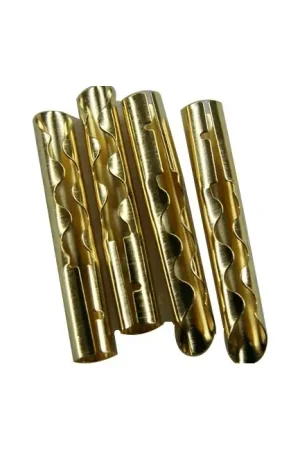 Prix bas - ELECAUDIO BA-30G Fiche Banane Cuivre Beryllium Plaqué Or (Set x4)