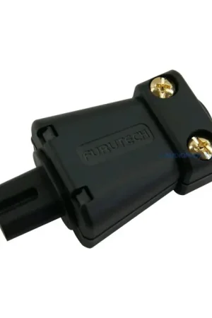 Expédition express - FURUTECH FI-8N (G) Connecteur IEC C7 2 pôles Plaqué Or Ø13mm