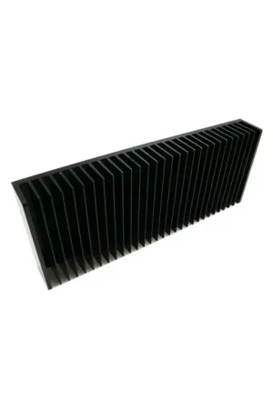 Radiateur dissipateur thermique anodisé Noir 300x120x40 | Prix avantageux