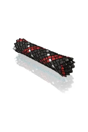 Super prix - VIABLUE Gaine tressée Rouge 1.5-5.5mm