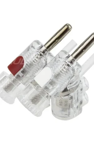 Tout juste disponible - WBT-0610Ag Fiches Banane Verrouillables coudées Argent 10mm² (Set x4)