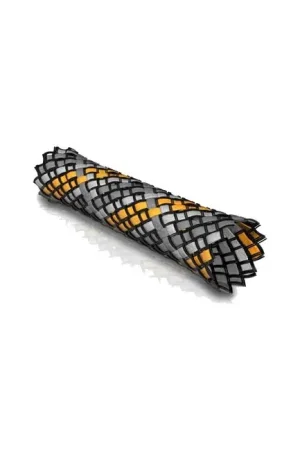 Bonne affaire - VIABLUE Gaine tressée Orange 6-14mm