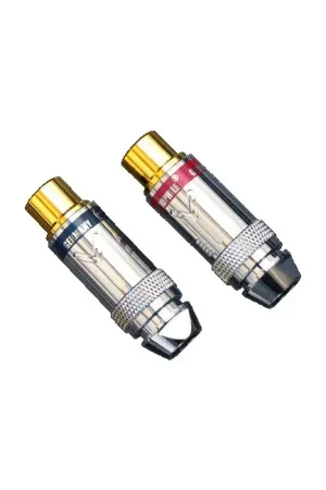 Offre du jour - YARBO RCA-10FGN Connecteurs RCA femelle Ø6.2mm (La paire)
