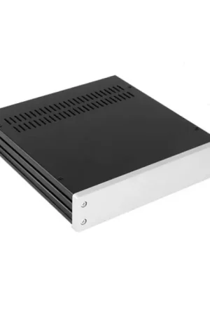 Prix en baisse - HIFI 2000 Boitier GX243 40x230x230 - Facade 10mm Argent