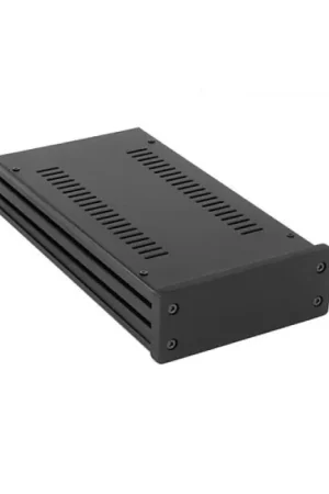 Recommandé - HIFI 2000 Boitier GX143 40x124x230 - Facade 10mm Noire