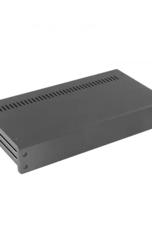 Prix cassé | HIFI 2000 Boitier 10mm GX347 - 40x330x170 - Facade Noire