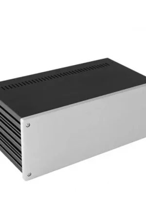Plus que quelques pièces - HIFI 2000 Boitier 10mm GX387 - 80x330x170 - Facade Silver