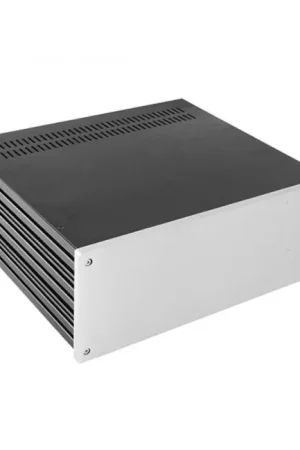 Haute qualité - HIFI 2000 Boitier 10mm GX388 - 80x330x280 - Facade Silver