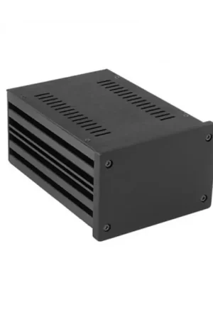 HIFI 2000 Boitier 10mm GX187 - 80x124x170 - Facade Noire - Premium