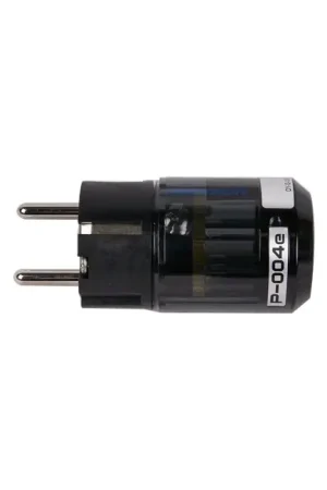 Disponible maintenant - OYAIDE P-004E Connecteur Secteur Schuko Type E/F Cuivre Béryllium Plaqué Platine / Palladium Ø17m