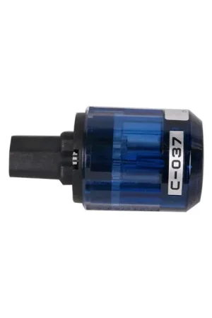 Vente flash | OYAIDE C-037 Connecteur IEC C15 Bronze Phosphoré Plaqué Argent / Rhodium Ø17mm