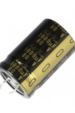 Dernières unités - NICHICON KG GOLD TUNE Condensateur Audio HiFi 80V 1000µF
