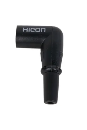 Préféré des clients | HICON HI-XCM3AN-BLK Connecteur XLR Mâle 3 Pôles Coudé 90° Ø8mm (Unité)