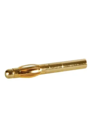 Coup de cœur des clients - DAYTON AUDIO GOLD 16-12 Fiche Banane Plaquée Or à souder Ø2,5mm (Unité)