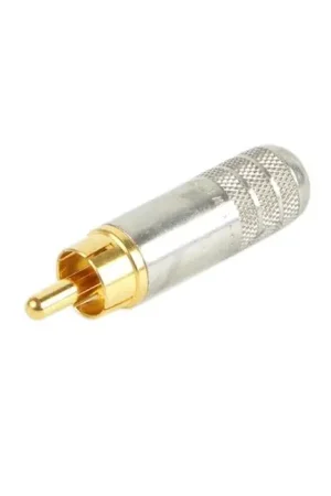 Remise | Switchcraft 3502AAU Connecteur RCA Plaqué Nickel / Or Ø7.2mm (Unité)