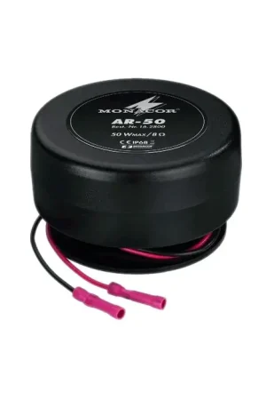 MONACOR AR-50 Haut-Parleur Vibreur Exciter Étanche 50W 8 Ohm Ø9cm - Meilleure vente