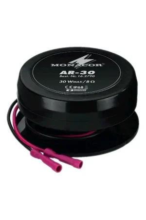 MONACOR AR-30 Haut-Parleur Vibreur Exciter Étanche 30W 8 Ohm Ø8cm - Coup de cœur des clients