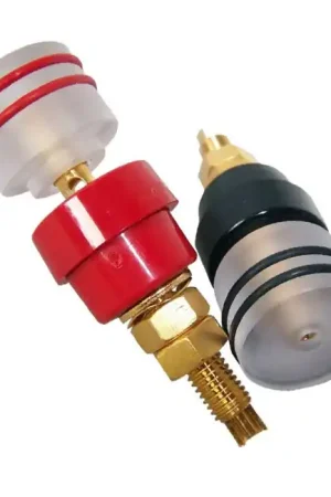 Plébiscité par les clients | MUNDORF Mconnect TPCU870GE Borniers EVO 8mm Cuivre OFC Plaqué OR (la paire)