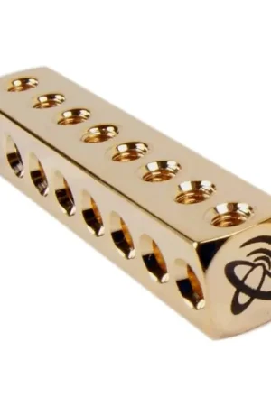 Promotion | ELECAUDIO Distributeur d'Interconnexion Domino Plaqué Or 24k