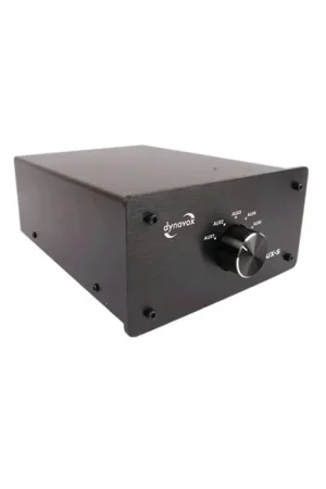DYNAVOX AUX-S Commutateur sélecteur audio pour sources RCA Noir | Dépêchez-vous