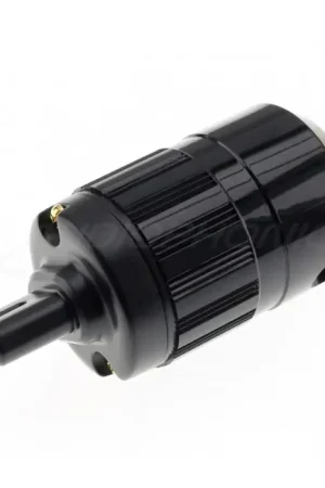 ELECAUDIO PI-07GB Connecteur Secteur IEC C7 Noir Or 24K 3µ Ø16.5mm | Bien noté