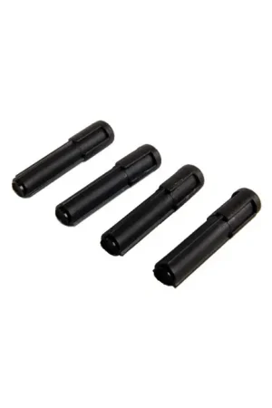 Plus que quelques unités - WBT-0799 Pins de sécurite pour borniers banane Noir (Set x4)