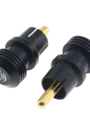 Offre flash | ELECAUDIO CAP-B Capuchons Bouchons Terminateurs RCA (La paire)
