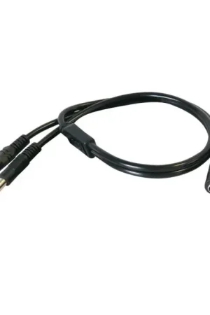 Doubleur Câble d'alimentation Jack 2x 5.5 / 2.1mm 0.5m | Incontournable